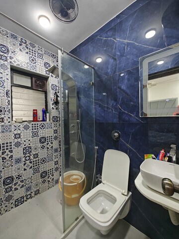 Bathroom in 2 BHK Apartment at Bandra West – for Rent