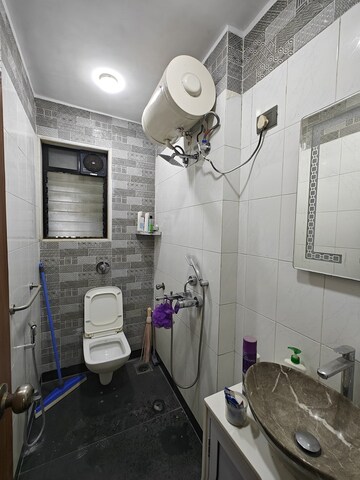 Bathroom in 2 BHK Apartment at Bandra West – for Rent
