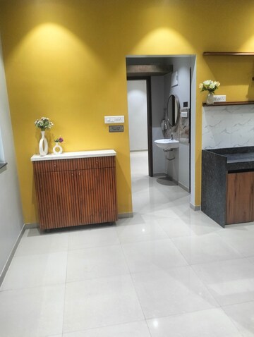 Living Room in 1 BHK Apartment at Kwality Garden, Kondhwa – for Rent