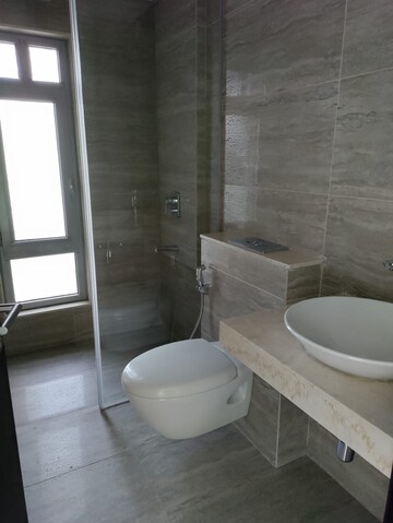 Bathroom in 3 BHK Apartment at Oberoi Realty Esquire, Goregaon East – for Rent