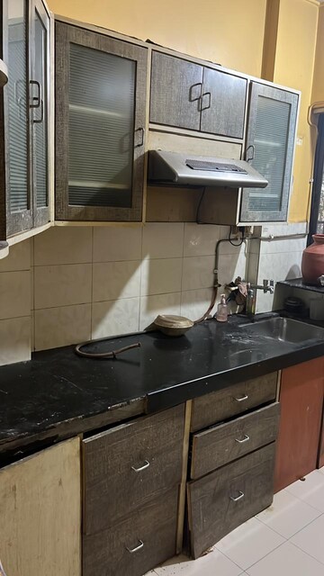 Kitchen in 1 BHK Apartment at Vijay Park, Kasarvadavali – for Sale