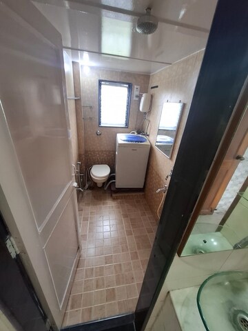 Bathroom in 1.5 BHK Apartment at Bandra West – for Rent