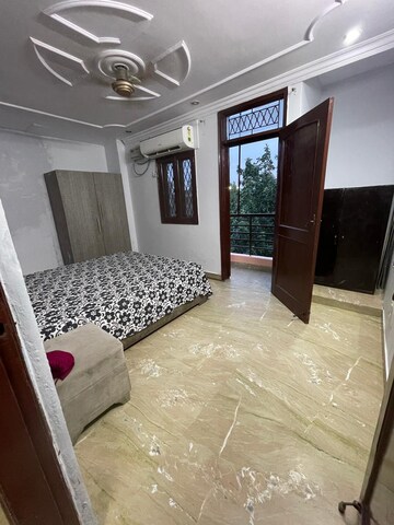 Bedroom in 1 BHK Builder Floor at Lajpat Nagar – for Rent
