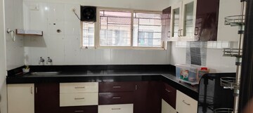 Kitchen in 3 BHK Apartment at Vidya Chs Aundh, Aundh – for Rent