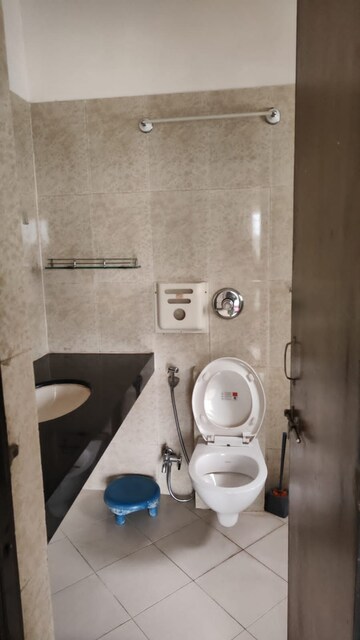 Bathroom in 3 BHK Apartment at Vidya Chs Aundh, Aundh – for Rent