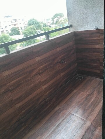 Balcony in 2 BHK Apartment at ARV Ganga Kingston, Mohammadwadi – for Rent