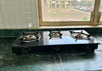 Kitchen in 2 BHK Apartment at Breez Global Heights, Sohna Sector 33 – for Rent