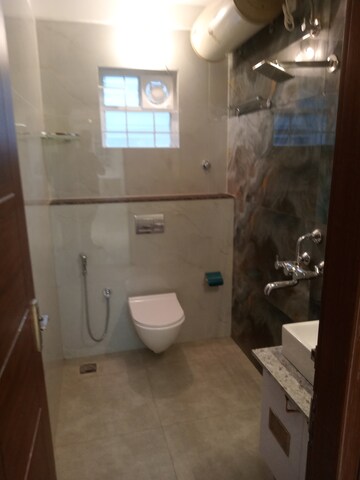 Bathroom in 3 BHK Builder Floor at Richmond Town – for Rent