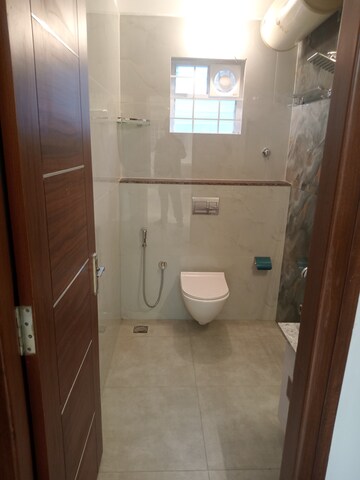 Bathroom in 3 BHK Builder Floor at Richmond Town – for Rent