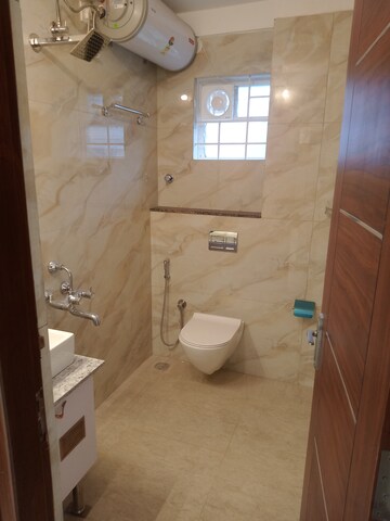 Bathroom in 3 BHK Builder Floor at Richmond Town – for Rent