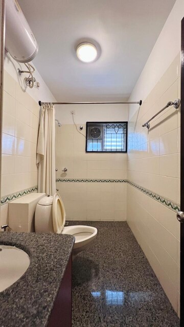 Bathroom in 3 BHK Apartment at Mg Road – for Rent