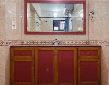 Bathroom in 3 BHK Apartment at Mg Road – for Rent