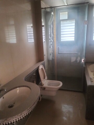 Bathroom in 2 BHK Apartment at Sunshree Crown, Kondhwa – for Rent