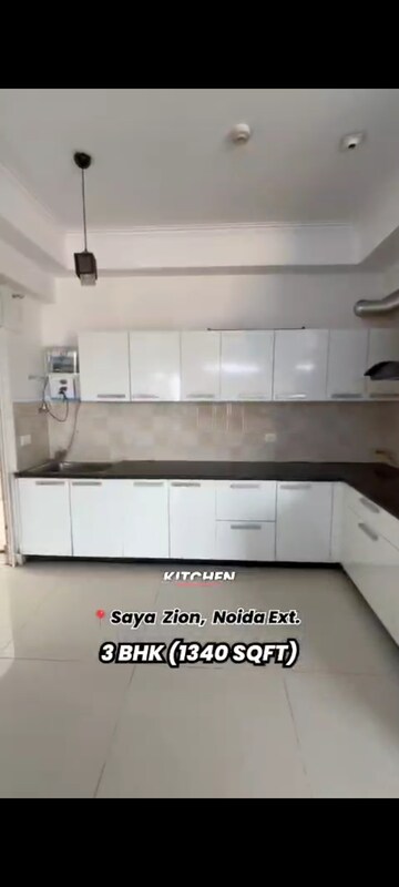 Kitchen in 3 BHK Apartment at Saya Zion, Sector 4 Greater Noida – for Sale