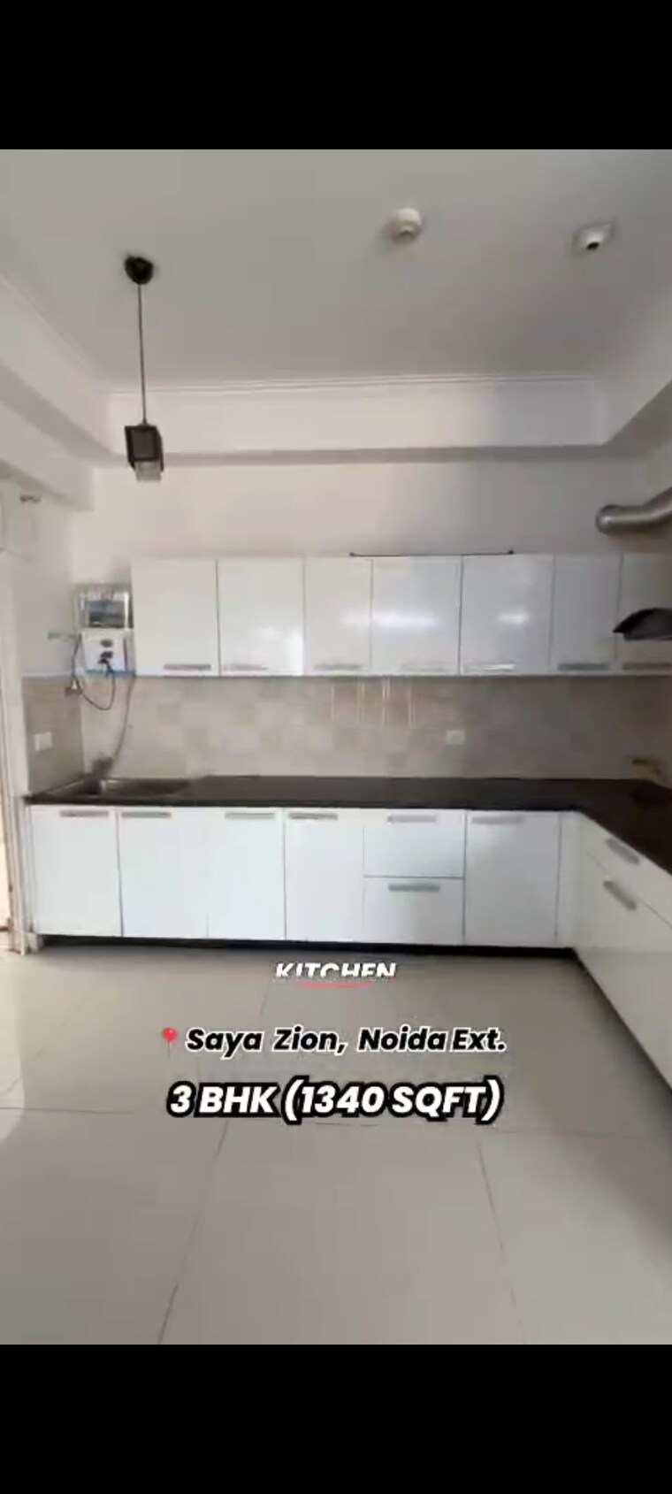 Kitchen, saya-zion 3 Bedroom 870 Sq.Ft. Apartment In Sector 4 Greater Noida Greater Noida 9041038