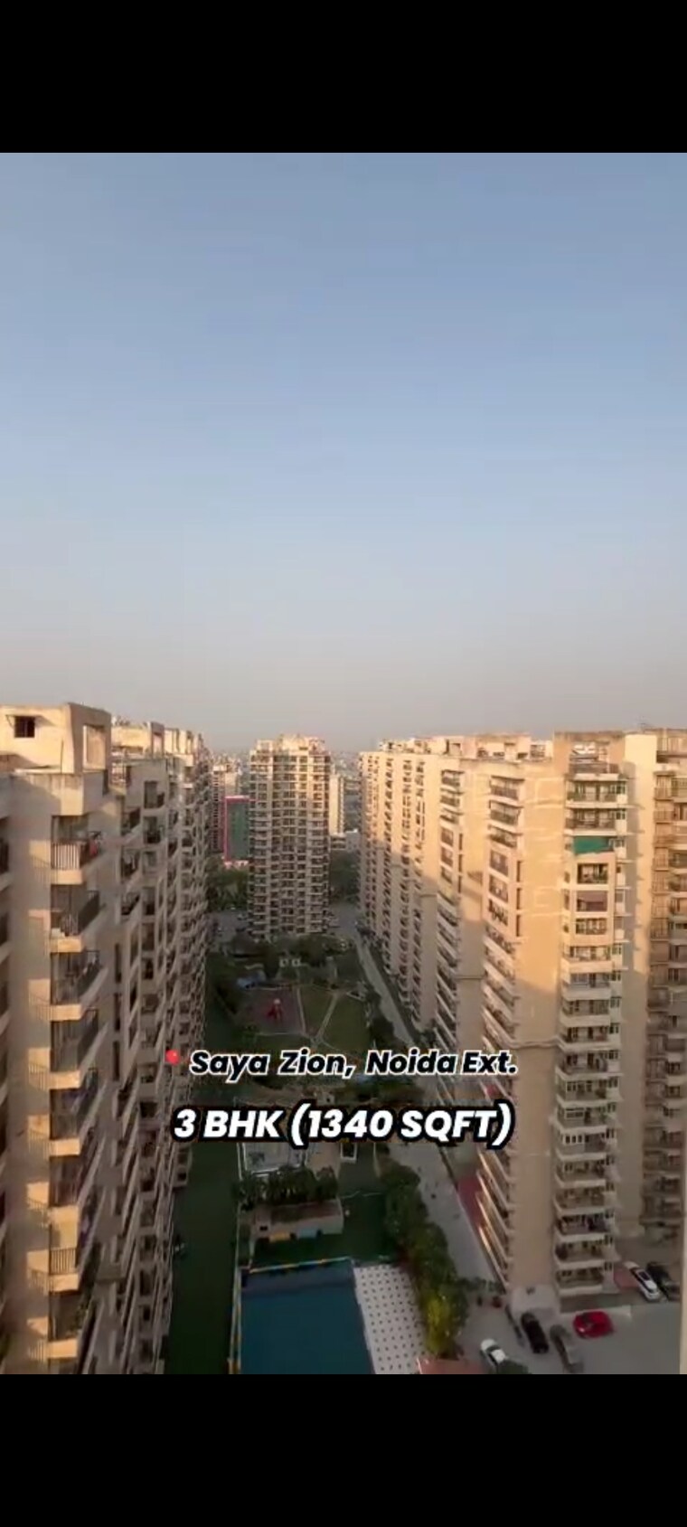 Exterior View, saya-zion 3 Bedroom 870 Sq.Ft. Apartment In Sector 4 Greater Noida Greater Noida 9041038