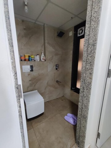 Bathroom in 3 BHK Apartment at Kanakia Silicon Valley, Powai – for Rent