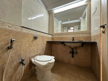 Bathroom in 3 BHK Apartment at Renaissance Tower, Andheri West – for Rent