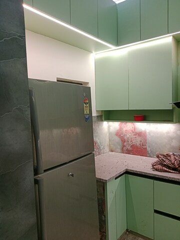Kitchen in 1.5 BHK Builder Floor at Sector 18 – for Rent