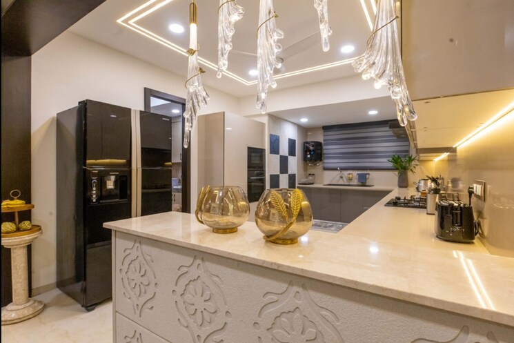 Kitchen, nipania 5 Bedroom 3600 Sq.Ft. Apartment In Nipania Indore 9041123