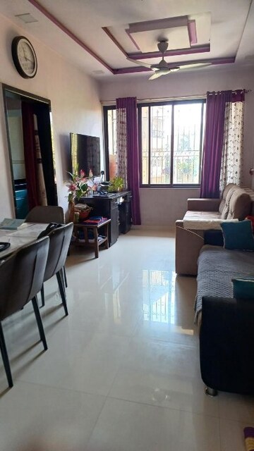 Living Room in 1 BHK Apartment at Dombivli West – for Sale