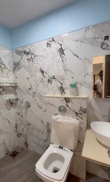 Bathroom in 2 BHK Apartment at Sayba Sapphire, Kurla West – for Rent