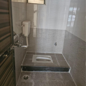 Bathroom in 2 BHK Apartment at Patel Palace Kamothe, Kamothe Sector 34 – for Sale