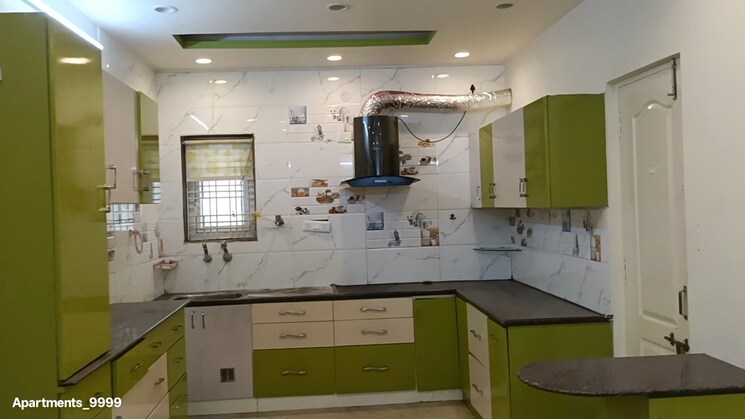 Kitchen, speed-hiland-homes 4 Bedroom 2800 Sq.Ft. Villa In Bachupally Hyderabad 9041300