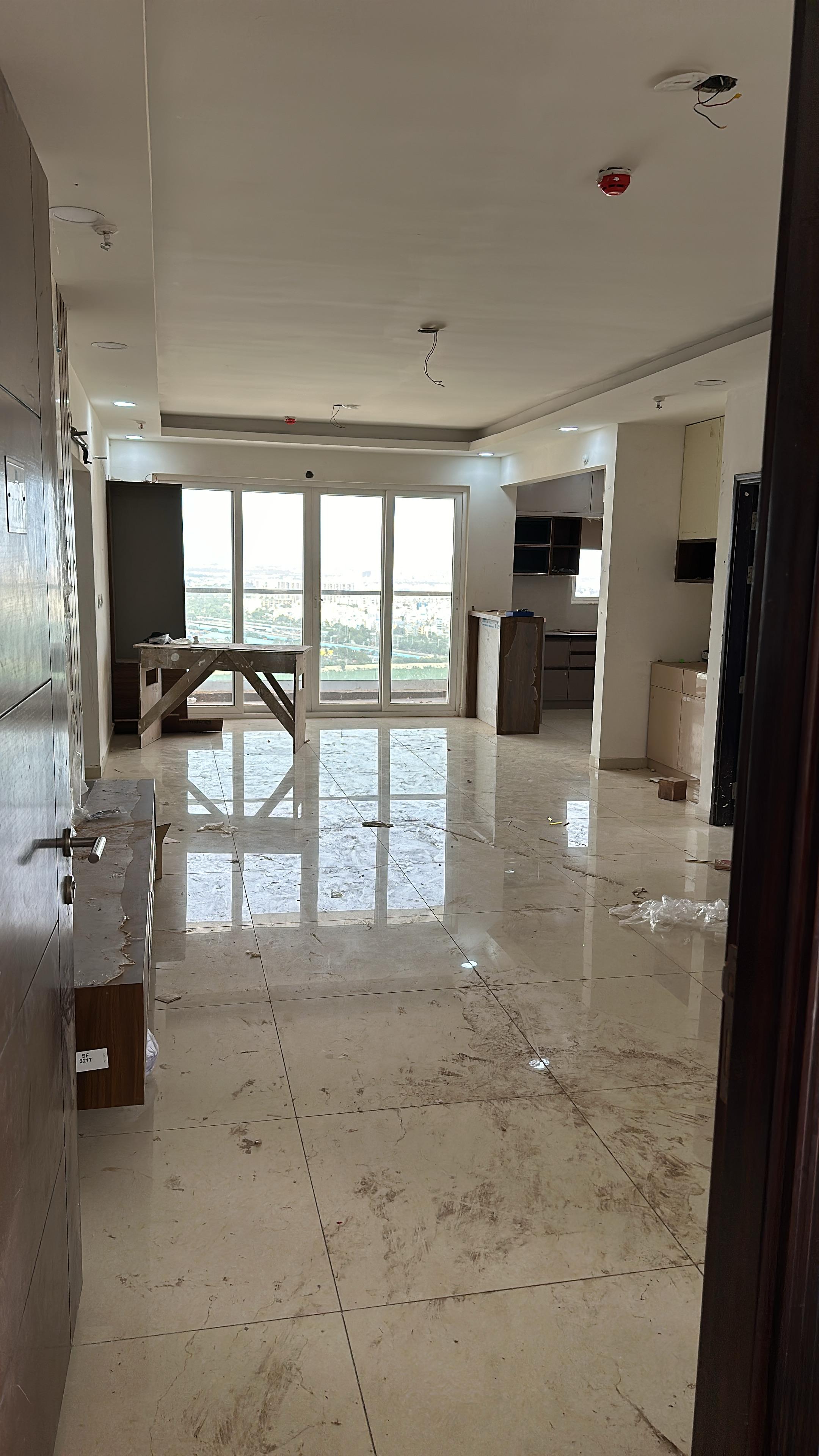 3 BHK + Pooja Room Apartment For Rent in Cybercity Marina Skies