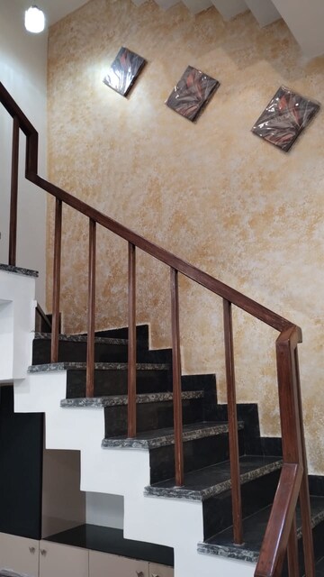 Staircase in 3 BHK Villa at Bicholi Mardana – for Sale
