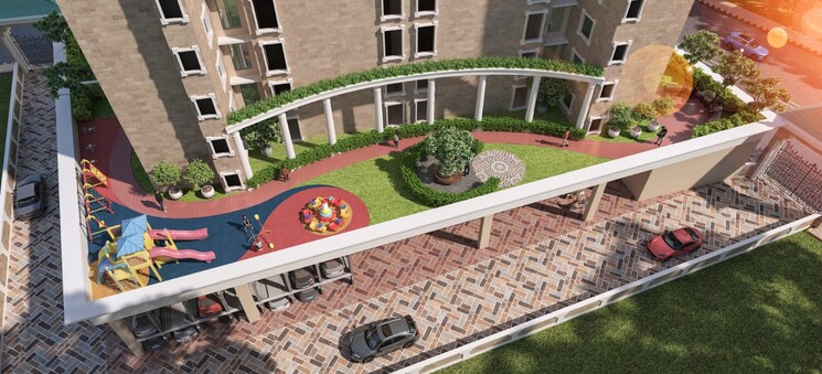 Balcony, tharwani-palladian 2 Bedroom 644 Sq.Ft. Apartment In Kharghar Navi Mumbai 9041315