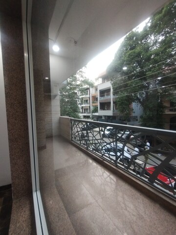 Balcony in 3 BHK Builder Floor at Sushant Lok 2, Sector 57 – for Rent