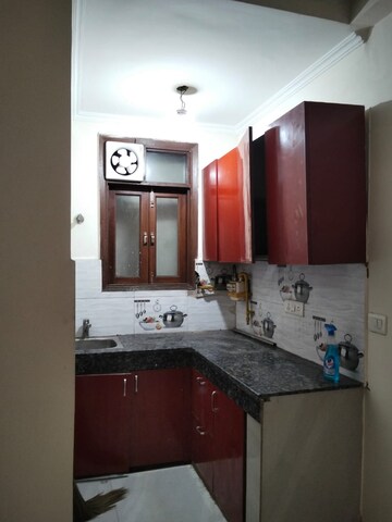 Kitchen in 1 BHK Builder Floor at Paryavaran Complex – for Rent