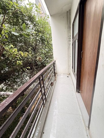 Balcony in 2 BHK Builder Floor at Saket – for Rent