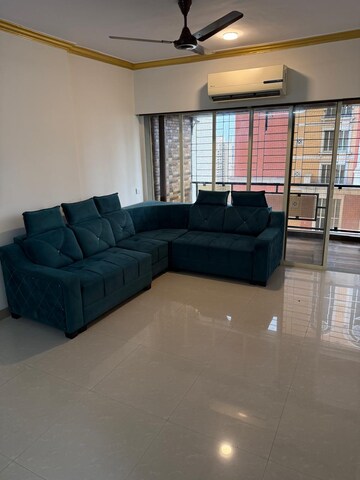 Living Room in 3 BHK Apartment at Prarthna Heights, Parel – for Rent