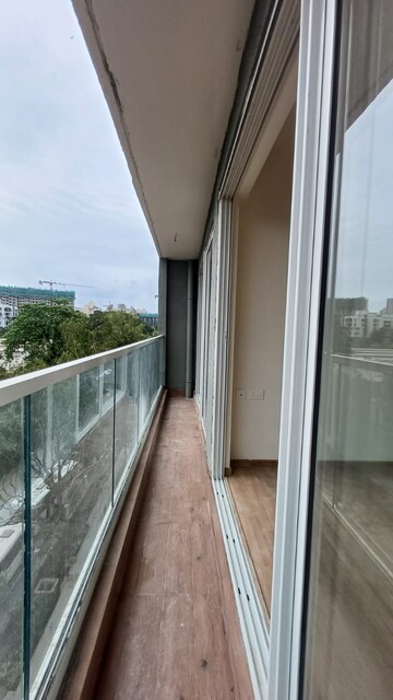 Balcony in 1 BHK Apartment at Indiabulls One Indiabulls, Pokhran Road No Two – for Rent