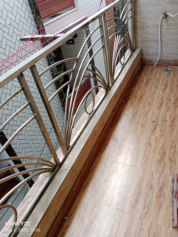 Balcony in 2 BHK Builder Floor at Laxmi Nagar – for Rent