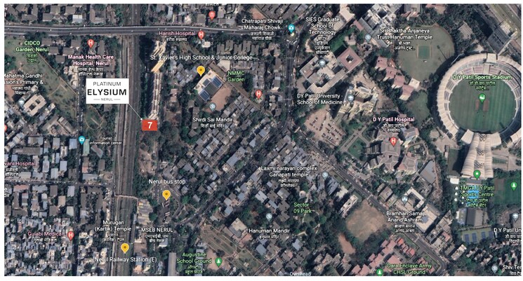 Exterior View, experio-platinum-elysium 4 Bedroom 3085 Sq.Ft. Penthouse In Sector 29 Nerul Navi Mumbai 9041570