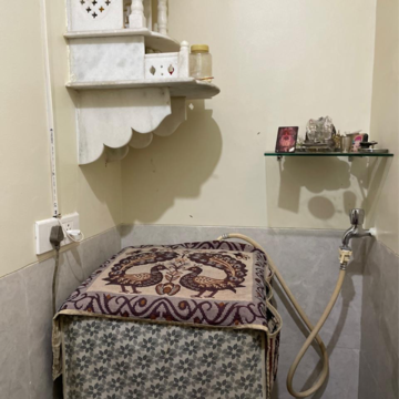Bathroom in 2 BHK Apartment at Siddhesh Optimus, Viman Nagar – for Rent