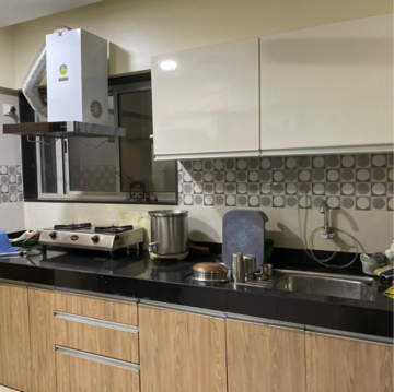 Kitchen in 2 BHK Apartment at Siddhesh Optimus, Viman Nagar – for Rent