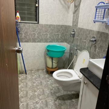 Bathroom in 2 BHK Apartment at Siddhesh Optimus, Viman Nagar – for Rent