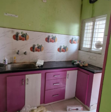 Kitchen in 2 BHK Builder Floor at Kondapur – for Rent