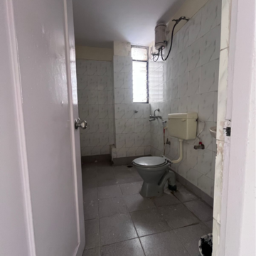 Bathroom in 2 BHK Apartment at Goel Ganga Nebula, Sanjay Park – for Rent