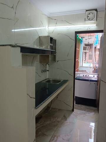 Kitchen in 1 BHK Builder Floor at Lajpat Nagar 4 – for Rent
