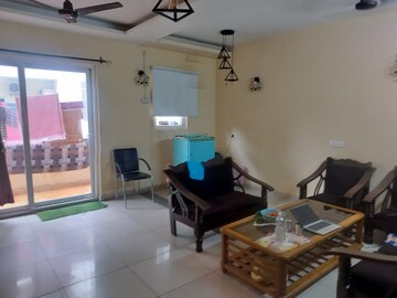 Living Room in 2 BHK Apartment at MS Enclave Zirakpur, Dhakoli – for Rent