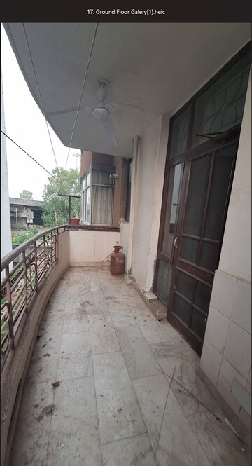 Balcony in 2 BHK Apartment at New Generation Maple Apartments, Dhakoli – for Rent