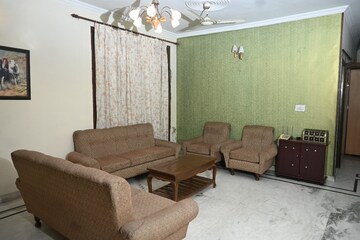 Living Room in 2 BHK Apartment at New Generation Maple Apartments, Dhakoli – for Rent