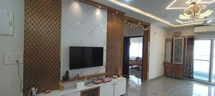 Living Room, vishnu-vistara 3 Bedroom 1955 Sq.Ft. Apartment In Hi Tech City Hyderabad 9041633