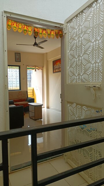 Living Room in 1 BHK Apartment at Jay Ganesh Apartment, Kharadi – for Rent