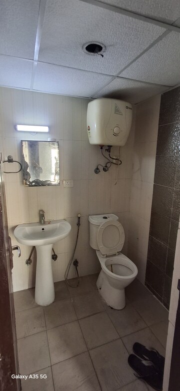 Bathroom in 3 BHK Apartment at Supertech Cape Town, Sector 74 – for Rent